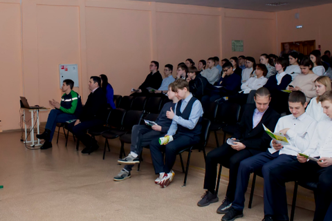 Работники ООО «АСТ» провели профориентационную работу в МАОУ «Лицей №3 им. Секина В.А.»