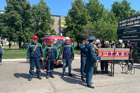 В Салавате прошли командно-штабные учения