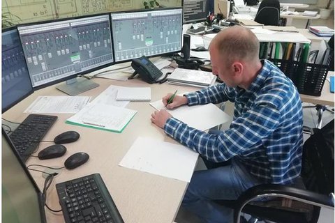 Оперативно-диспетчерский персонал совместно с диспетчерами системного оператора успешно провели противоаварийную тренировку