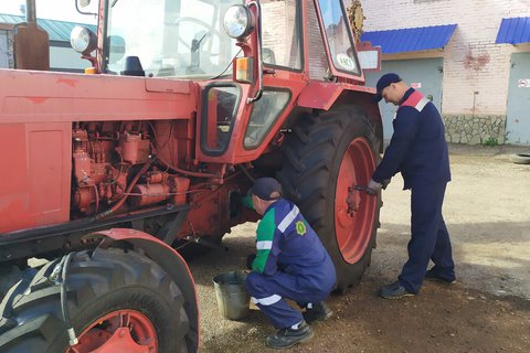 Работа участка механизации и автотранспорта ООО «АСТ»