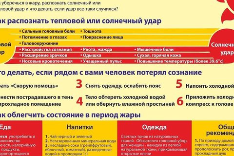 Как легче перенести жаркую погоду
